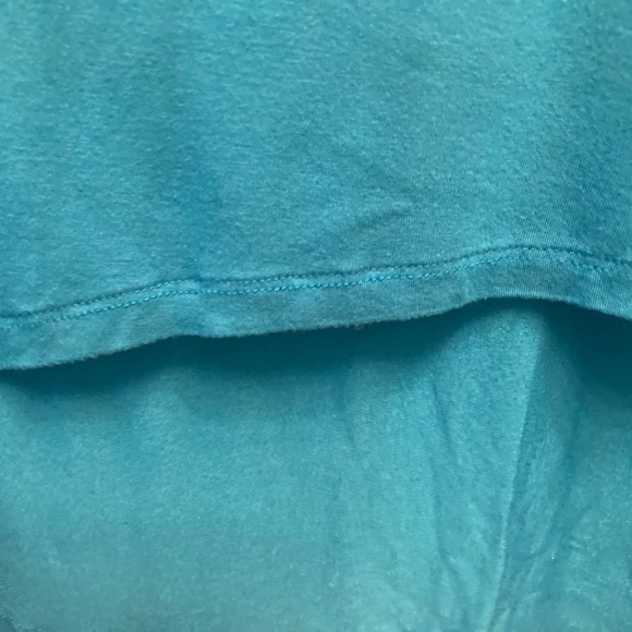 Contemporaine by Simons - turquoise bead and woven trim/ high low hem / size Sm - Picture 6 of 7